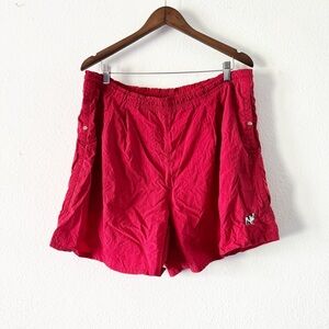 Big Dogs Vintage Nylon Swim Trunks Retro 90s Y2K Dadcore Beachwear Large